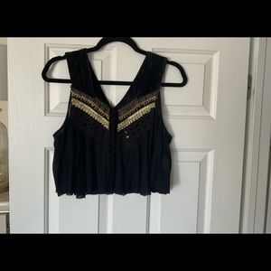 Free People Crop Top Size Small